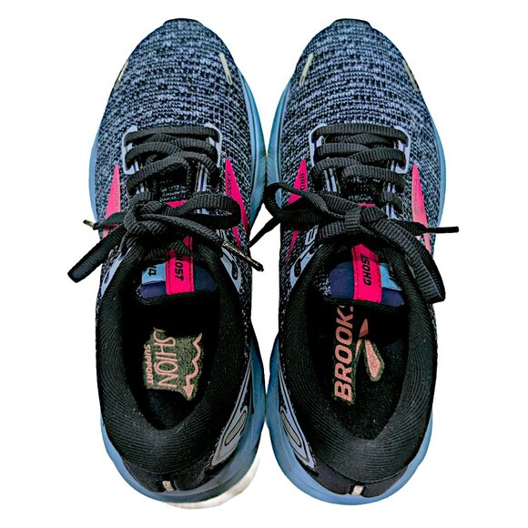 Brooks Womens Ghost 14 1203561B424 Blue Running Shoes Sneakers Size 5 B VGC - Picture 4 of 8